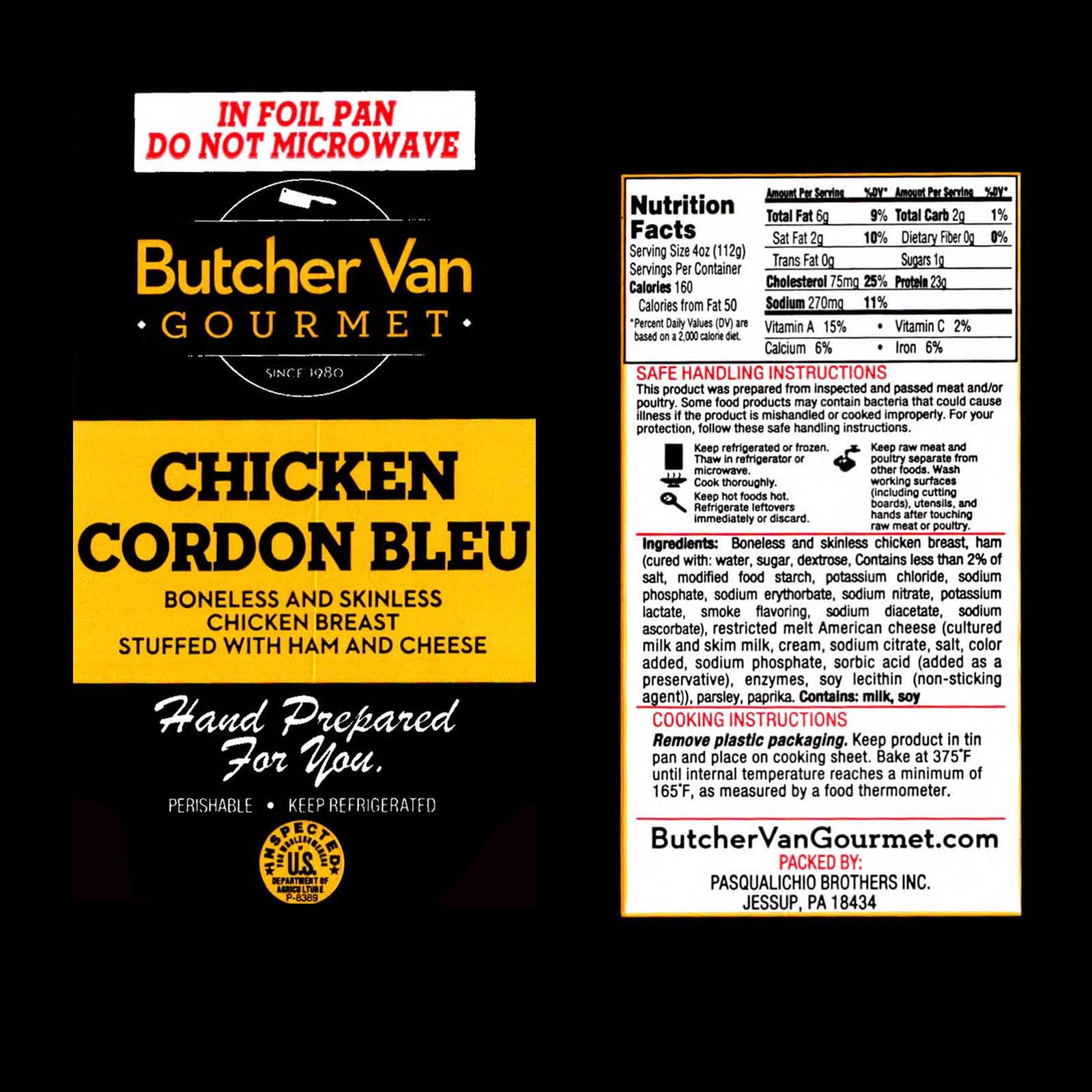 Chicken Cordon Bleu
