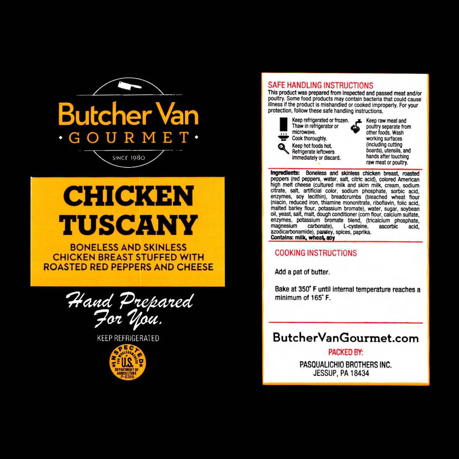 Chicken Tuscany